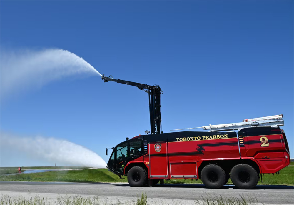 Rosenbauer airport fire truck