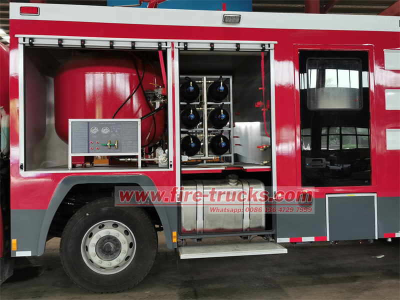 ISUZU GIGA 8×4 heavy fire engine