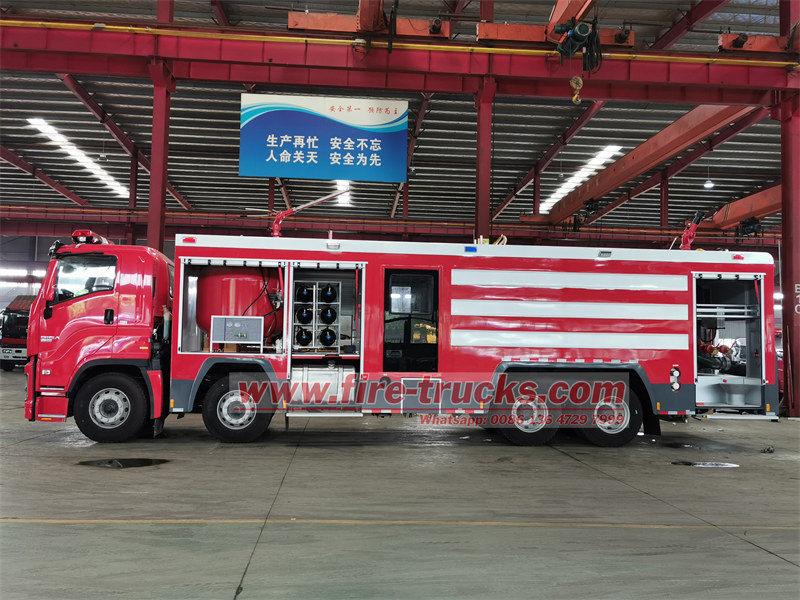 ISUZU GIGA fire fighting truck price