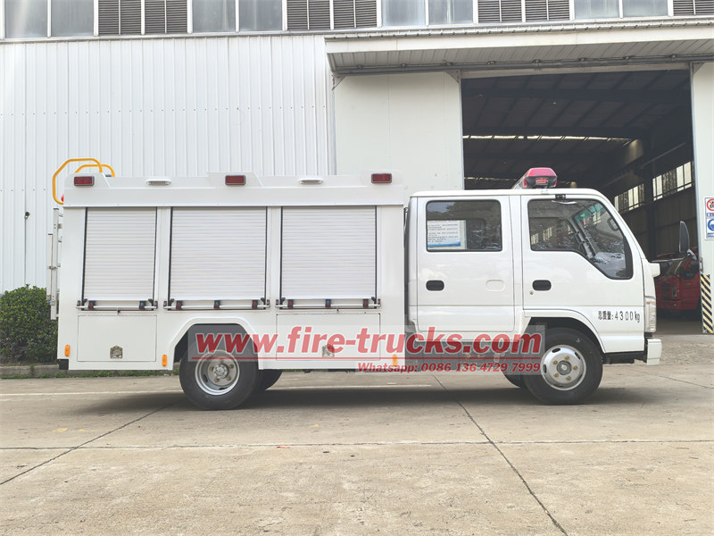 ISUZU NKR small rescue truck for sale