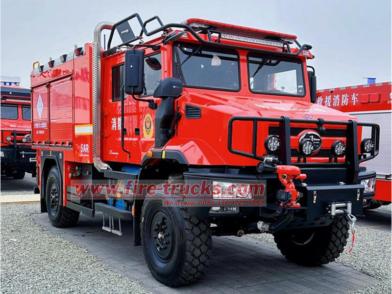 FAW 4×4 wildland fire truck