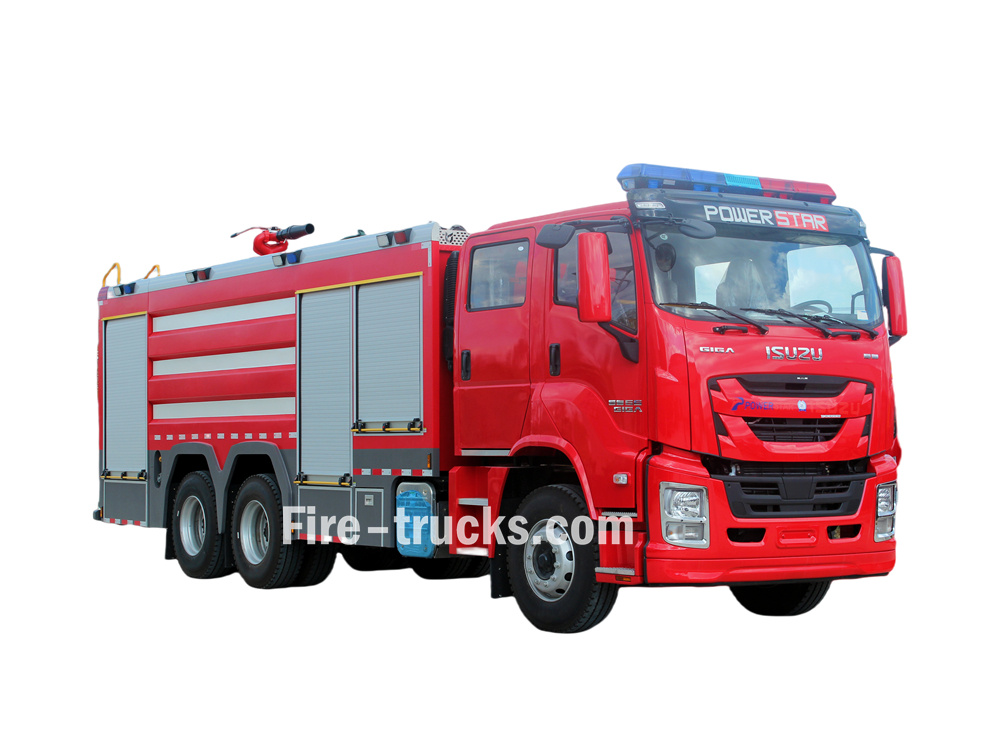 Senegal Isuzu GIGA heavy rescue fire truck