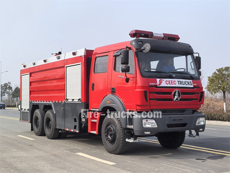 beiben 2638 fire fighting vehicle