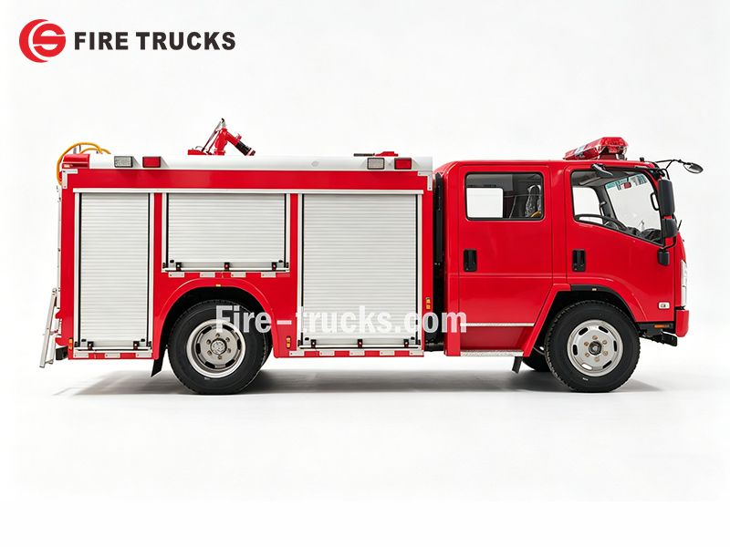 ISUZU NPR 4x2 Wildland Industrial Foam Fire Tender