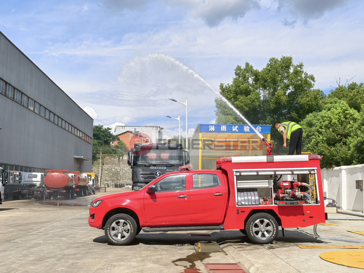 Customer testing 4x4 Rapid Responder On ISUZU Pickup Customer testing 4x4 Rapid Responder On ISUZU Pickup