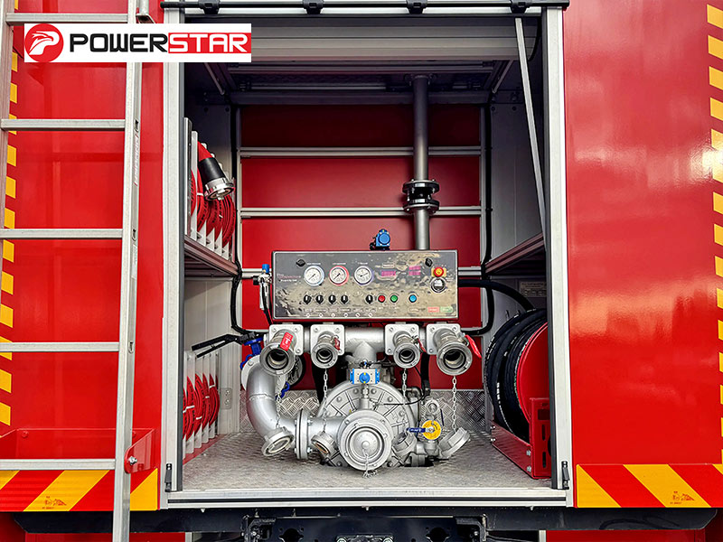 MAN TGS 33.400 6x6 Water Fire Truck CINAR 3000 N fire pump