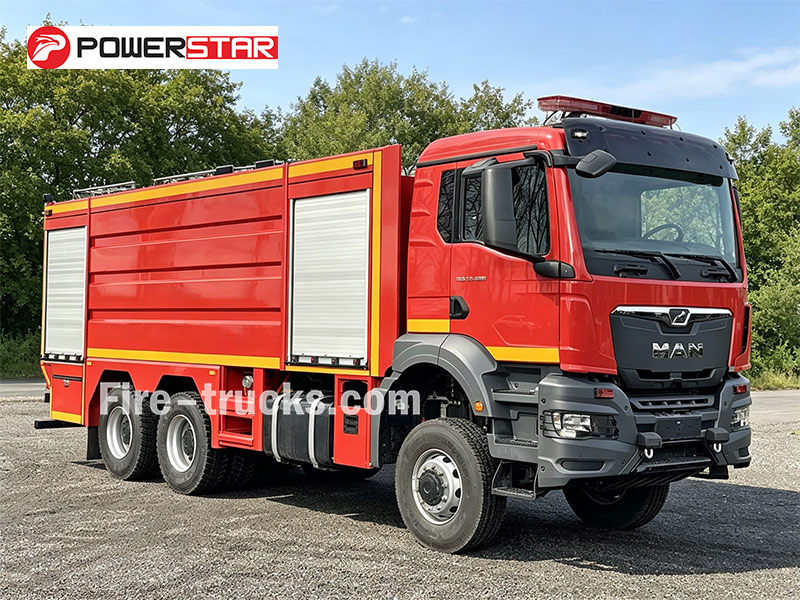 MAN TGS 33.400 15000L Large Capacity Water Tender for Airport Crash Fire Rescue Philippines MAN TGS 33.400 15000L Large Capacity Water Tender for Airport Crash Fire Rescue Philippines