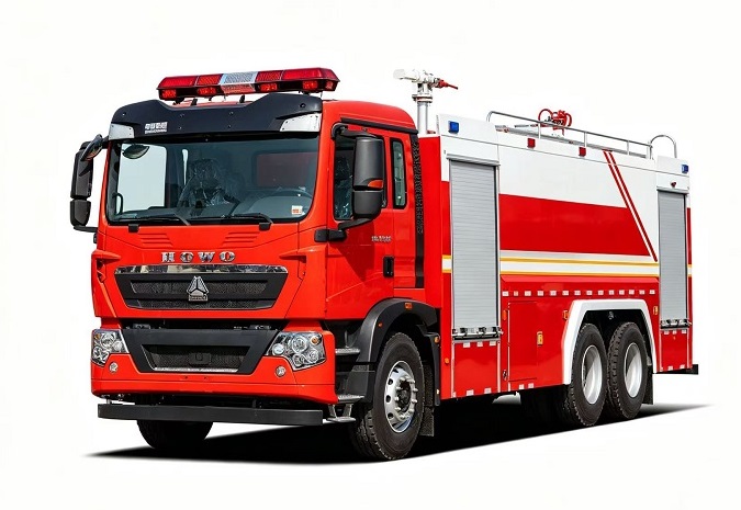 Feuerwehrauto aus Schaumstoff